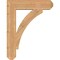 Ekena Millwork Thorton Craftsman Smooth Bracket, Western Red Cedar, 5 1/2"W x 28"D x 36"H BKT06X28X36THR04SWR - alternate 2